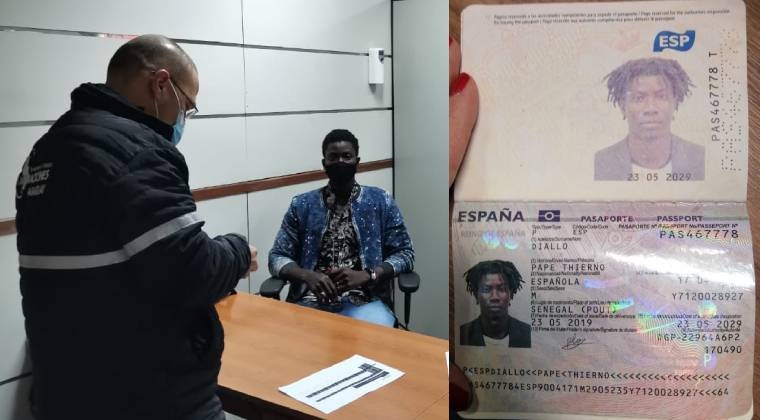 Senegalés intentó viajar utilizando pasaporte falso y fue expulsado del país