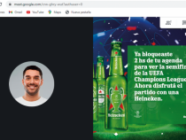 Heineken ofreció reuniones fake con su CEO para que los trabajadores ver el partido de Champions