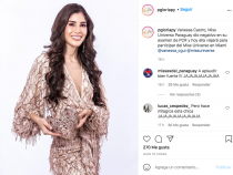 Vanessa Castro si representará a Paraguay en Miss Universo