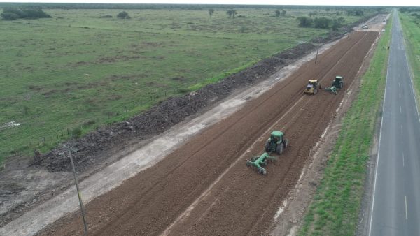 Labores de habilitación y mantenimiento de la ruta Transchaco siguen en plena actividad