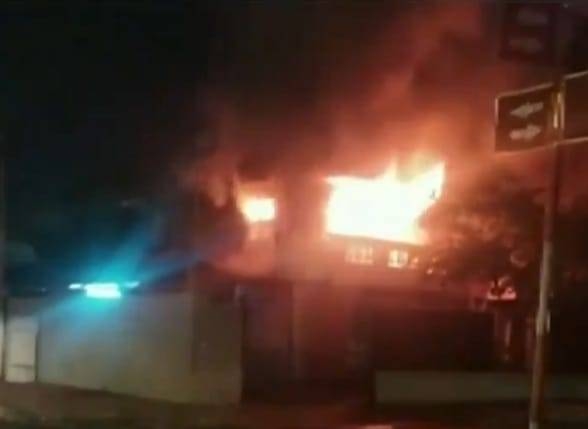 Controlaron incendio en la casa de Ña Tora