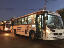 Adelantan horario del inicio del recorrido de buses nocturnos en Fernando de la Mora