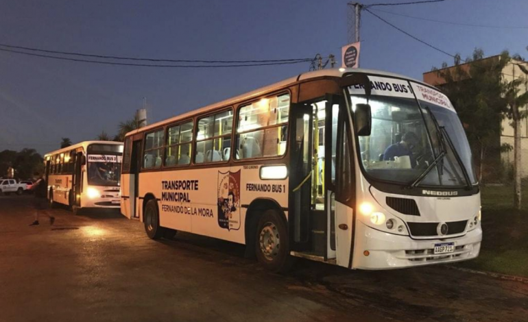 Adelantan horario del inicio del recorrido de buses nocturnos en Fernando de la Mora