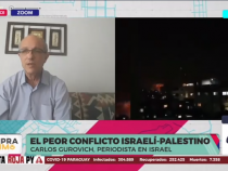 Periodista en Israel: “Teníamos que entrar y salir del búnker”