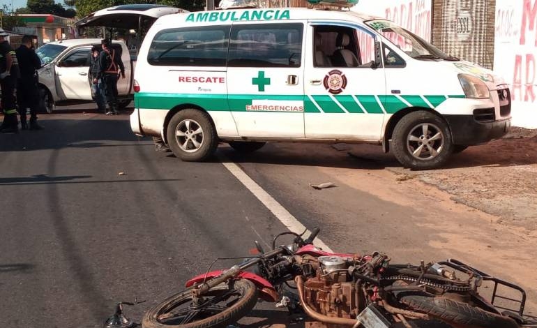 Accidente fatal en San Lorenzo: motociclista perdió la vida en peligroso cruce