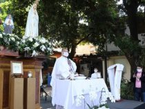 Celebran misa en INERAM en conmemoración a la fiesta de la Virgen de Fátima