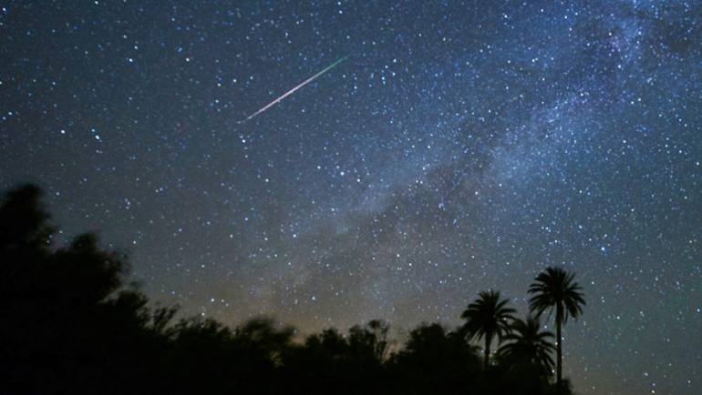 Lluvia de estrellas con restos del cometa Halley podrá verse desde nuestro país