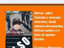 Alertan sobre extorsiones utilizando nombres y fotos de agentes fiscales