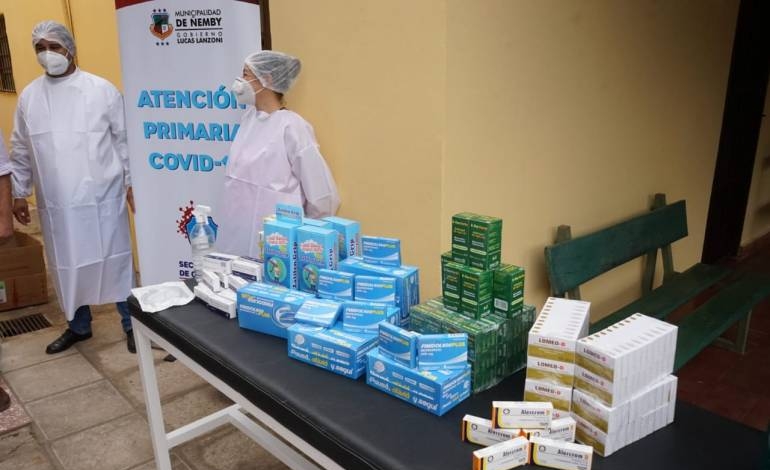 Importante donación de insumos y medicamentos para el área de salud de Ñemby