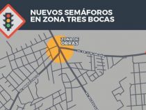 Instalarán semáforos en tres cruces claves de la zona Tres Bocas