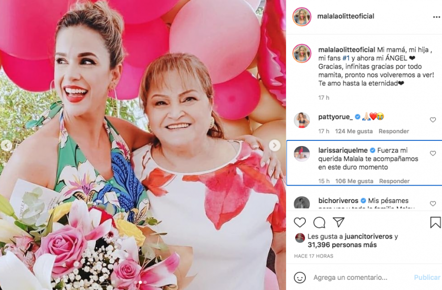 El dolor de Maricha y Malala Olitte: Doña Marita no resistió al COVID-19