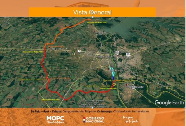 Constructora Acaray realizará las obras del primer tramo del Corredor Metropolitano del Este