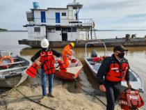 Verifican avance del dragado en tramos compartidos del río Paraguay