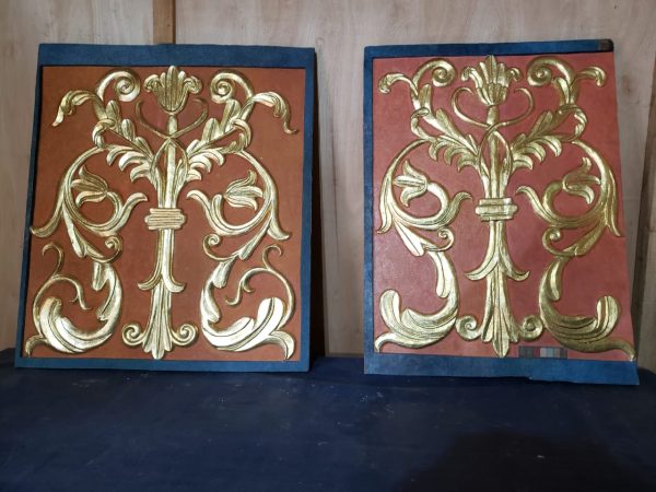 Restauración del retablo de la Iglesia San Lorenzo Mártir de Altos está con 90% de avance