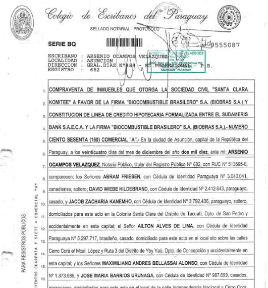 Banco Atlas otorgó millonaria línea de crédito a firma vinculada al narco “Cabeza Branca”