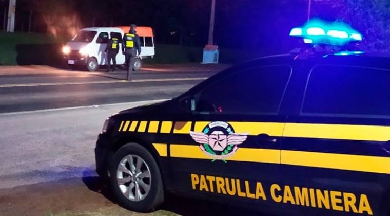 Caminera demoró a más de 400 conductores por alcotest positivo e infracciones varias