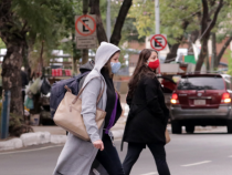 Predominarán vientos del sur, mínimas bajas y lluvias hacia el fin de semana