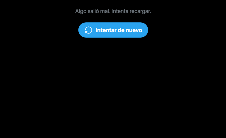 Twitter presenta fallas técnicas y cae a nivel mundial