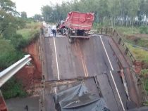 MOPC ordena auditoría técnica del puente derrumbado en Tacuatí