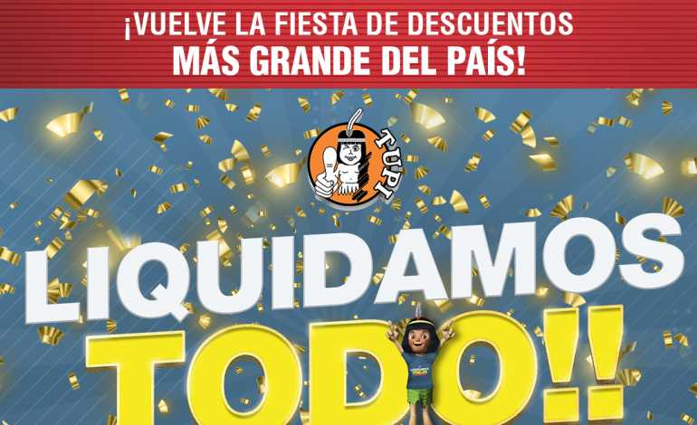 Tupi liquida todo en la mayor fiesta de descuentos del país