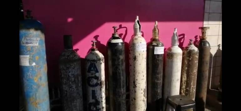 Conseguir oxígeno en Concepción, „misión imposible“ para familiares de pacientes