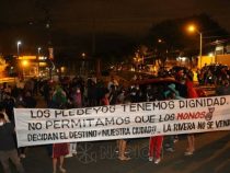 Ribereños se hacen sentir en repudio al audio filtrado de operador abdista