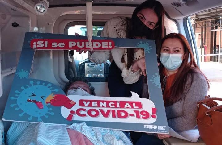 Venció al Covid-19 tras casi cuatro meses de internación en Clínicas