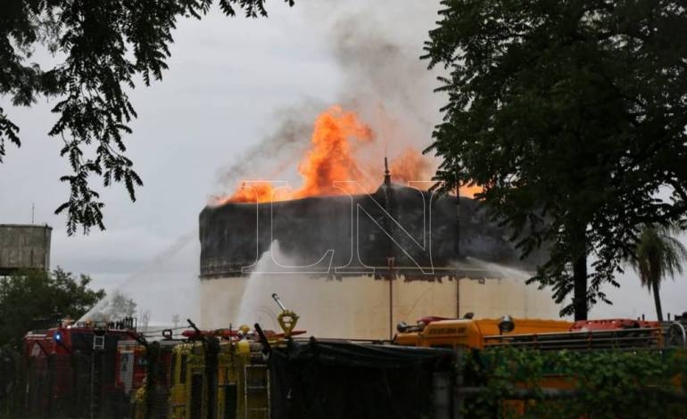 Petropar recibió G. 14.700 millones de indemnización por incendio de su planta