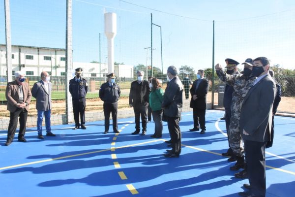 Inauguran espacio deportivo y recreativo en la UOTM _ Lince PY