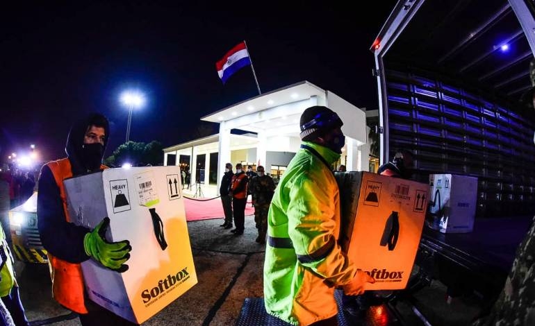 Llegaron más de 34.000 vacunas Pfizer