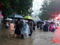 Precipitaciones „récord“ desplazan a miles de personas en el centro de China