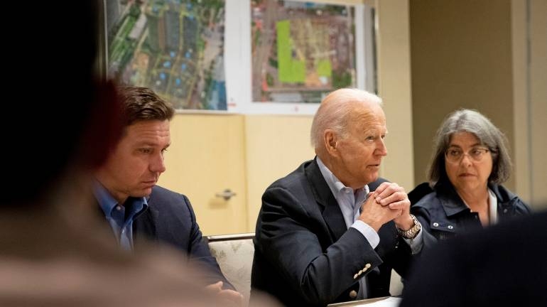 Biden dice que el Gobierno federal pagará los gastos por el derrumbe en Miami