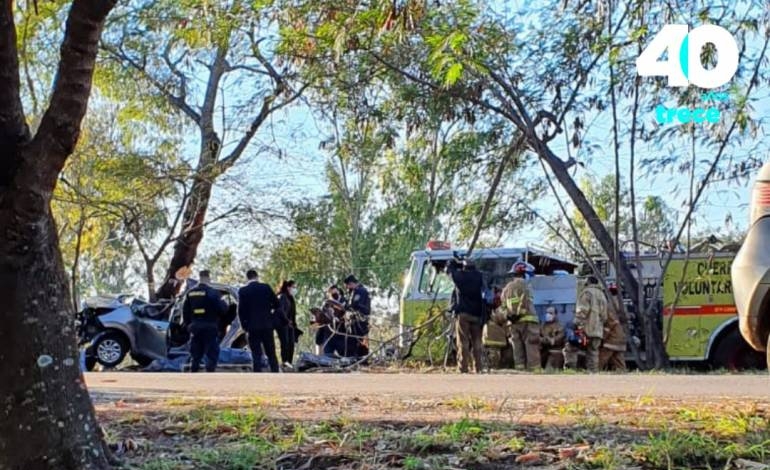 Fallece el hijo de Chiqui Arce en un accidente de tránsito