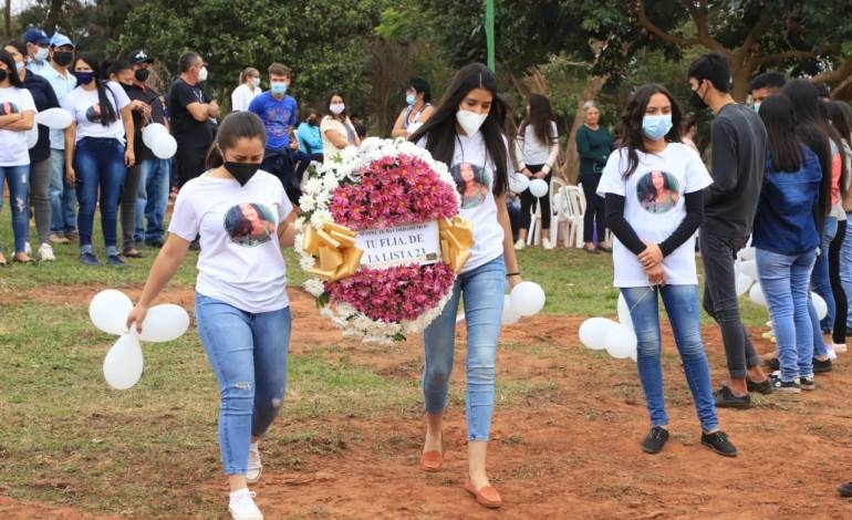 Mucho dolor: llegan los restos de Leidy Luna a su ciudad natal
