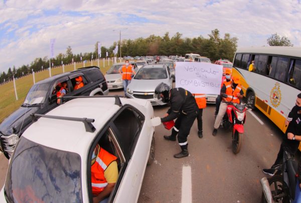 Exitoso simulacro de preparación logística en megavacunatorio de Capiatá