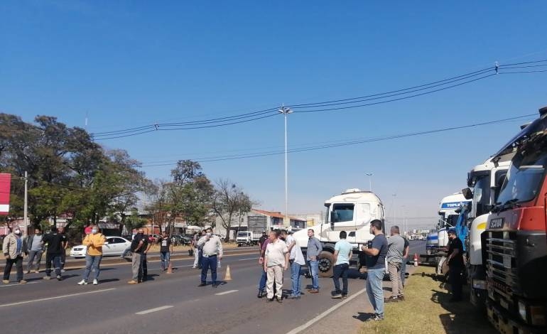Cierre intermitente en la ruta Transchaco: “Es para calentar el ambiente”