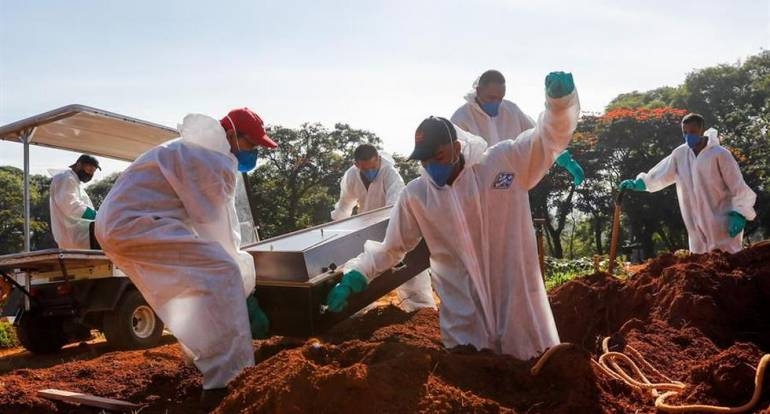 Brasil supera las 580.000 muertes por COVID-19