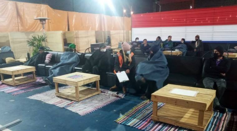 SEN asistió a 34 personas durante la noche fría del miércoles