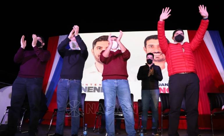 Candidato a concejal de Asunción Juanjo Arnold inaugura su PC