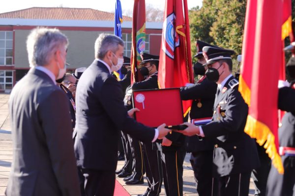 Con habilitación de obras y entrega de vehículos celebran el Día del Agente de Policía