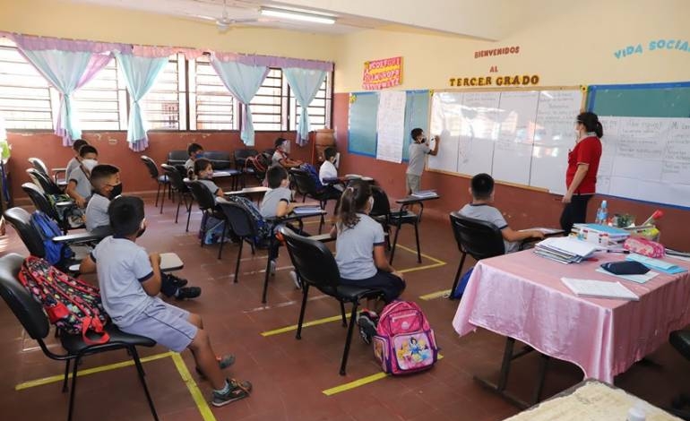 Retorno gradual a las aulas desde hoy