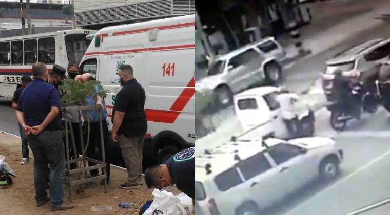 Asalto fatal sobre Avda. San Martín: suboficial muere baleado por motochorros