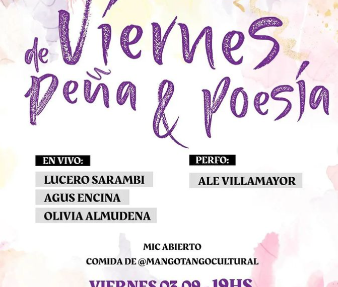 Literaity recibe al mes de las flores con su „Viernes de Peña y Poesía“